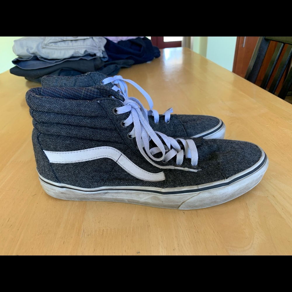 VANS high top shoes.